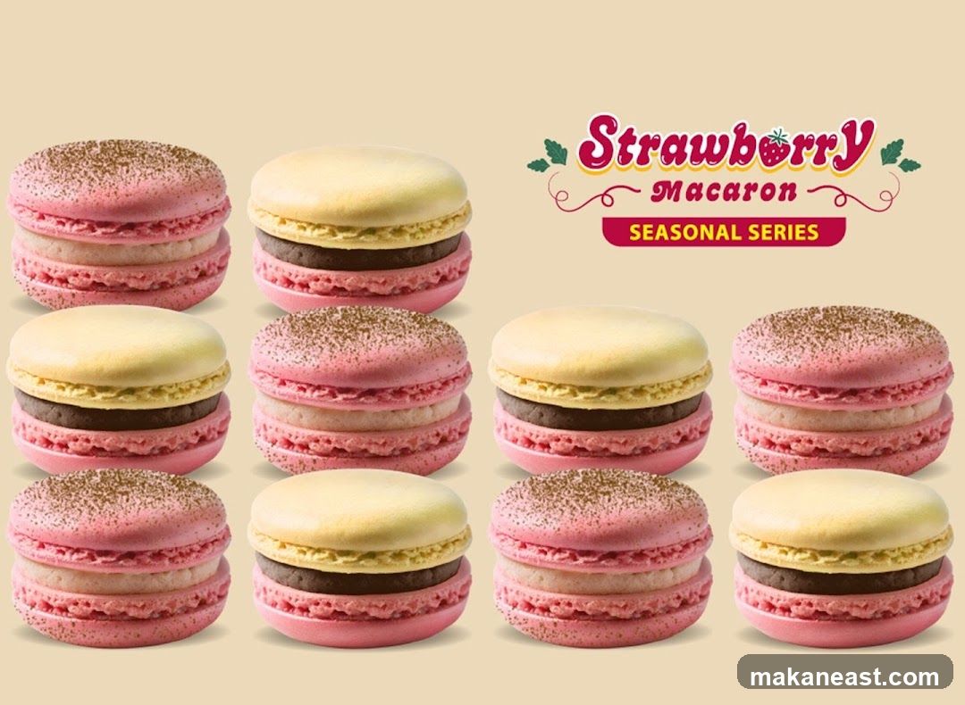 Strawberry Macaron Seasonal Series
