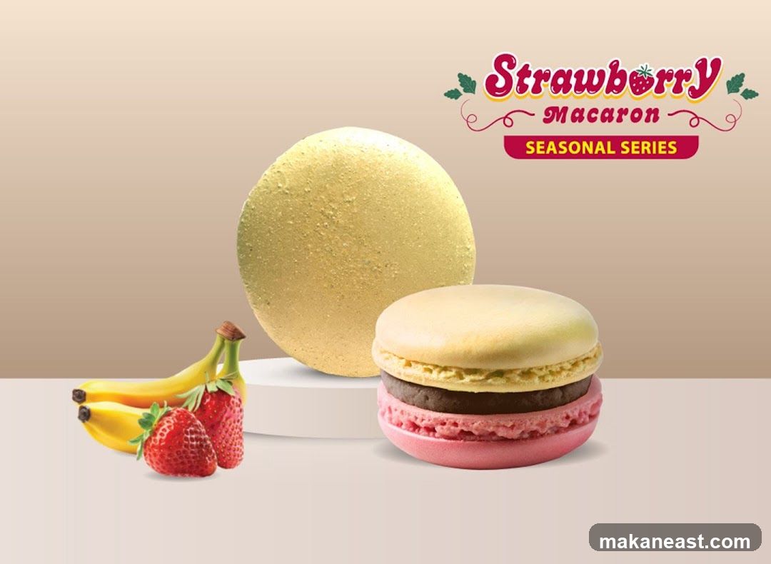 Strawberry Macaron Seasonal Series