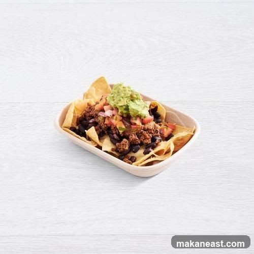 Nachos with toppings