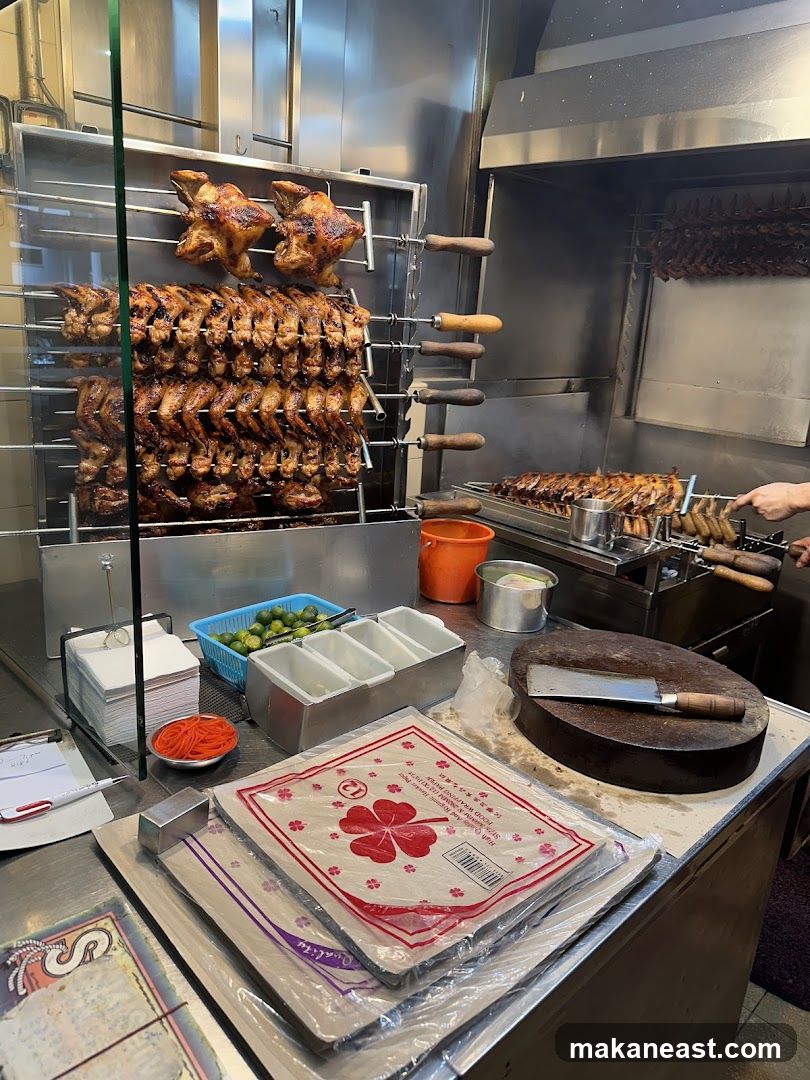 Rotisserie Chicken Preparation