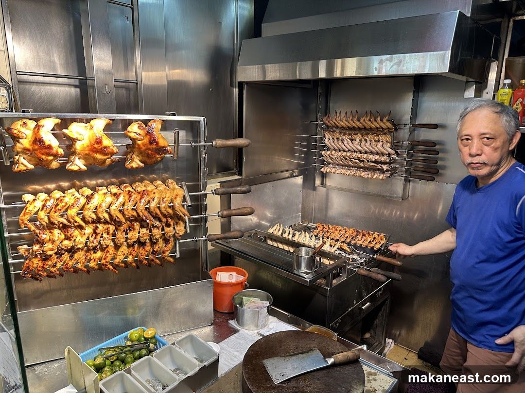 Roast Chicken and Wings Stall