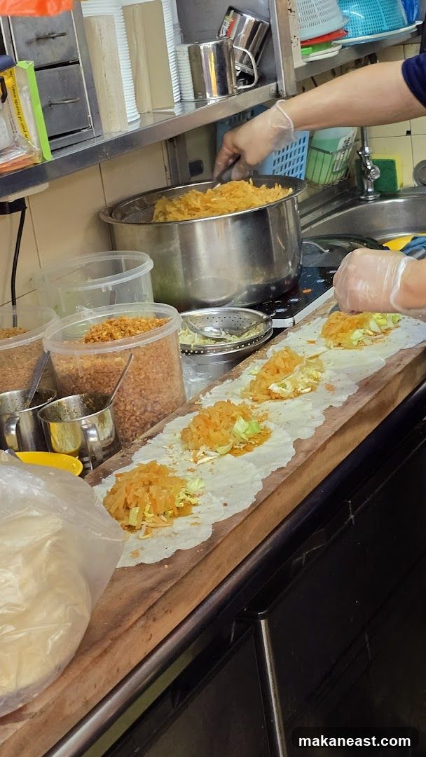 Spring Roll Preparation