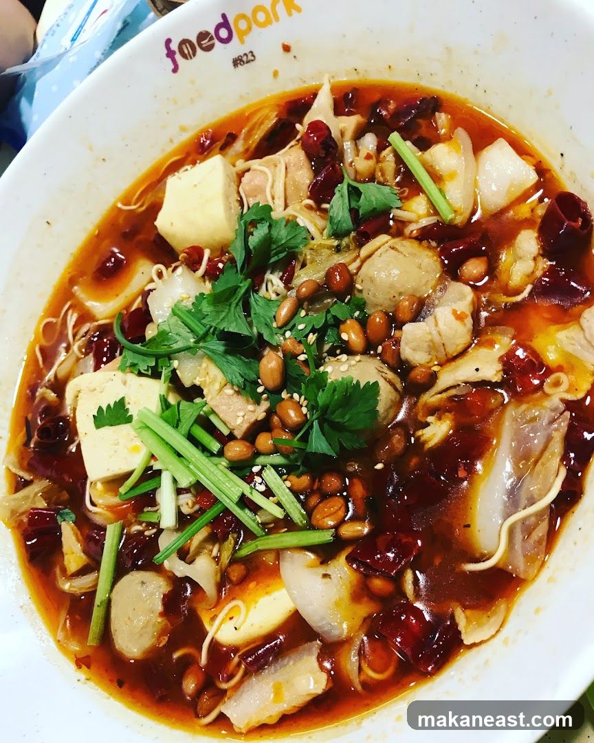 Spicy Noodle Soup
