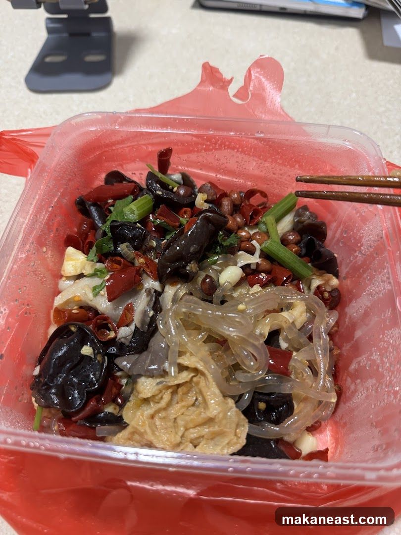 Spicy Noodle Dish
