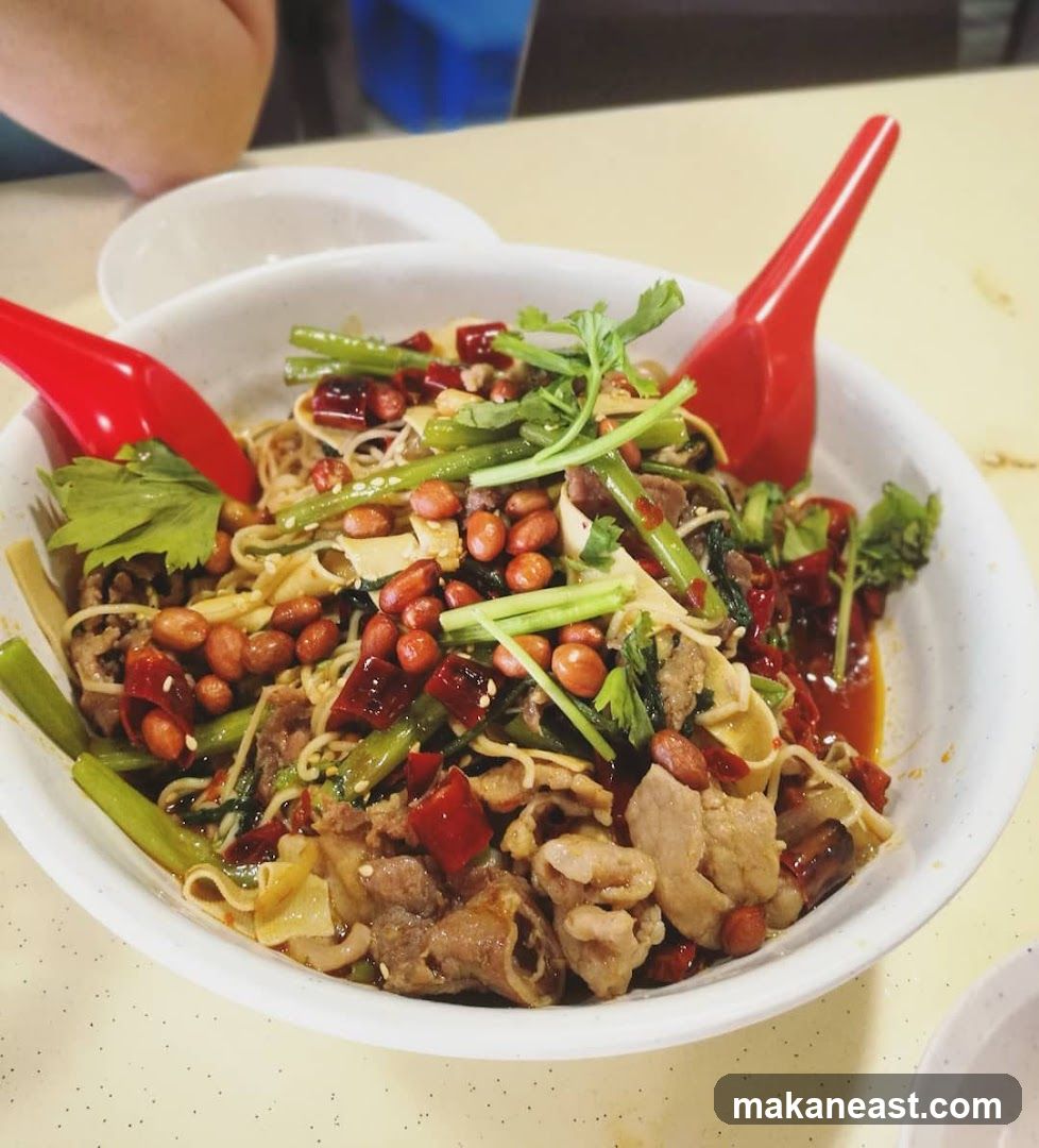 Spicy Noodle Dish