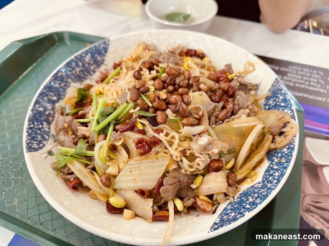 Spicy Noodle Dish