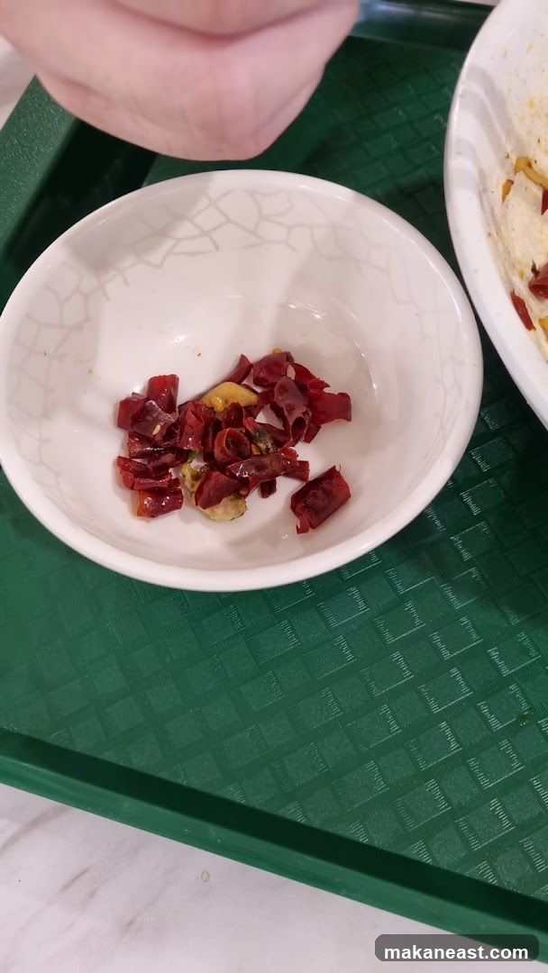 Dried Chili and Garlic Garnish