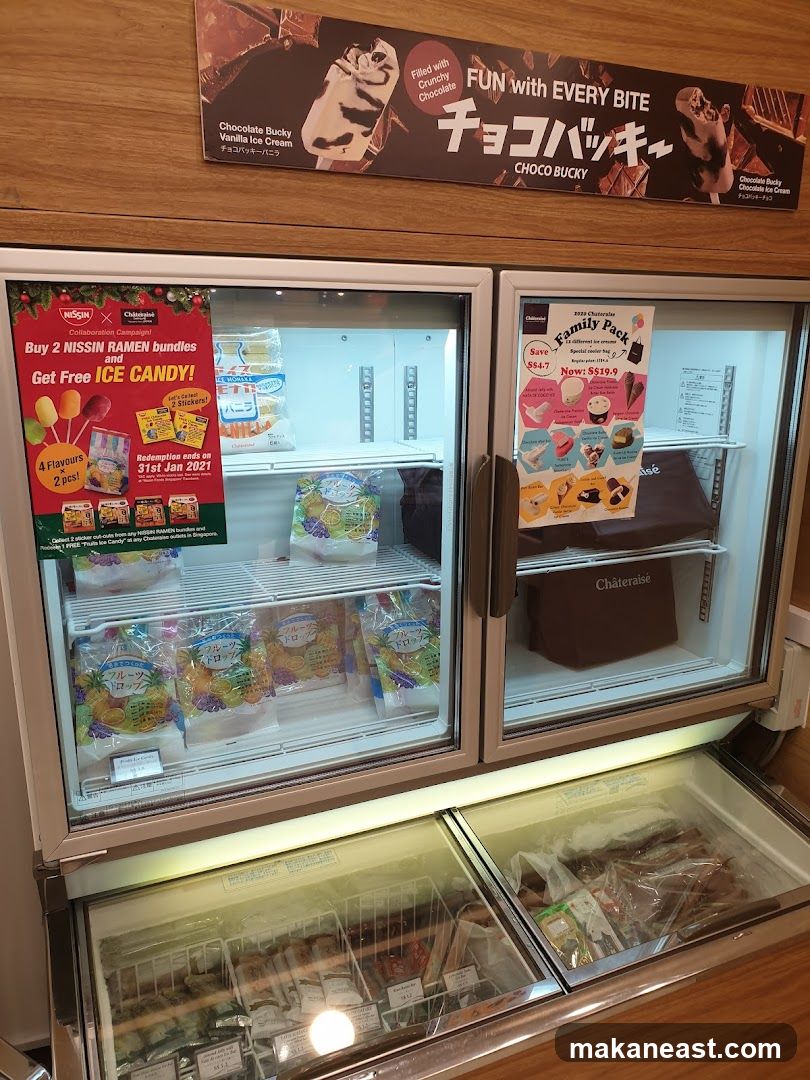 Châteraisé Freezer Display