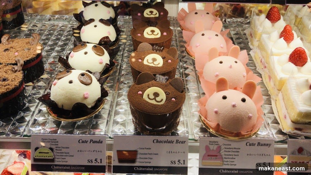 Assortment of Animal-Shaped Cakes