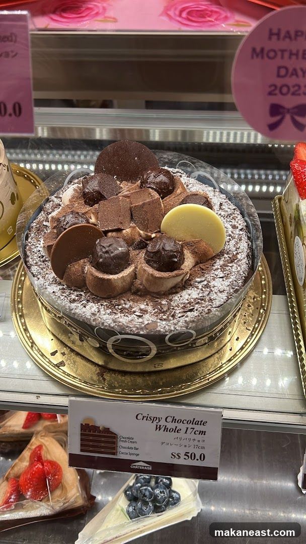 Chocolate Cake Display