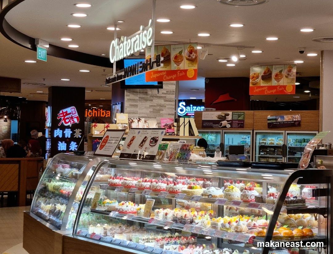 Chateraise Bakery Display