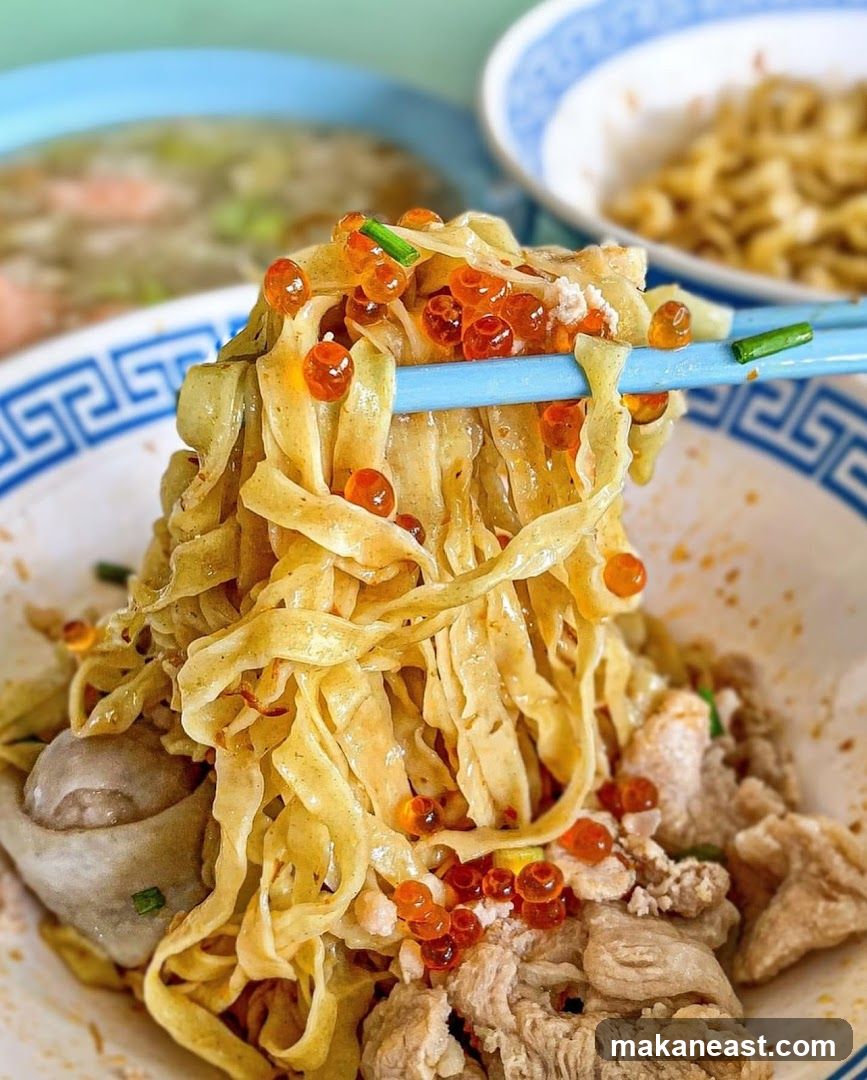 Noodles with Roe and Meat
