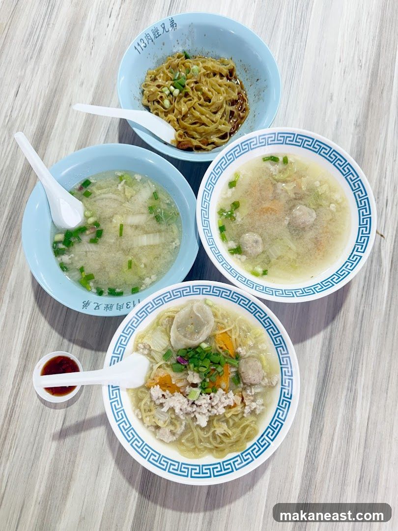 Noodles and Soup