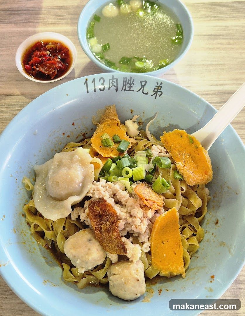 Noodles with Toppings