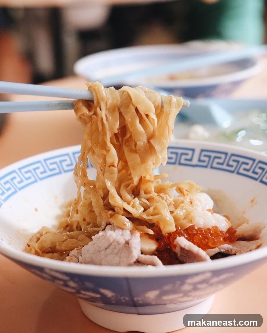 Noodles with Pork and Roe