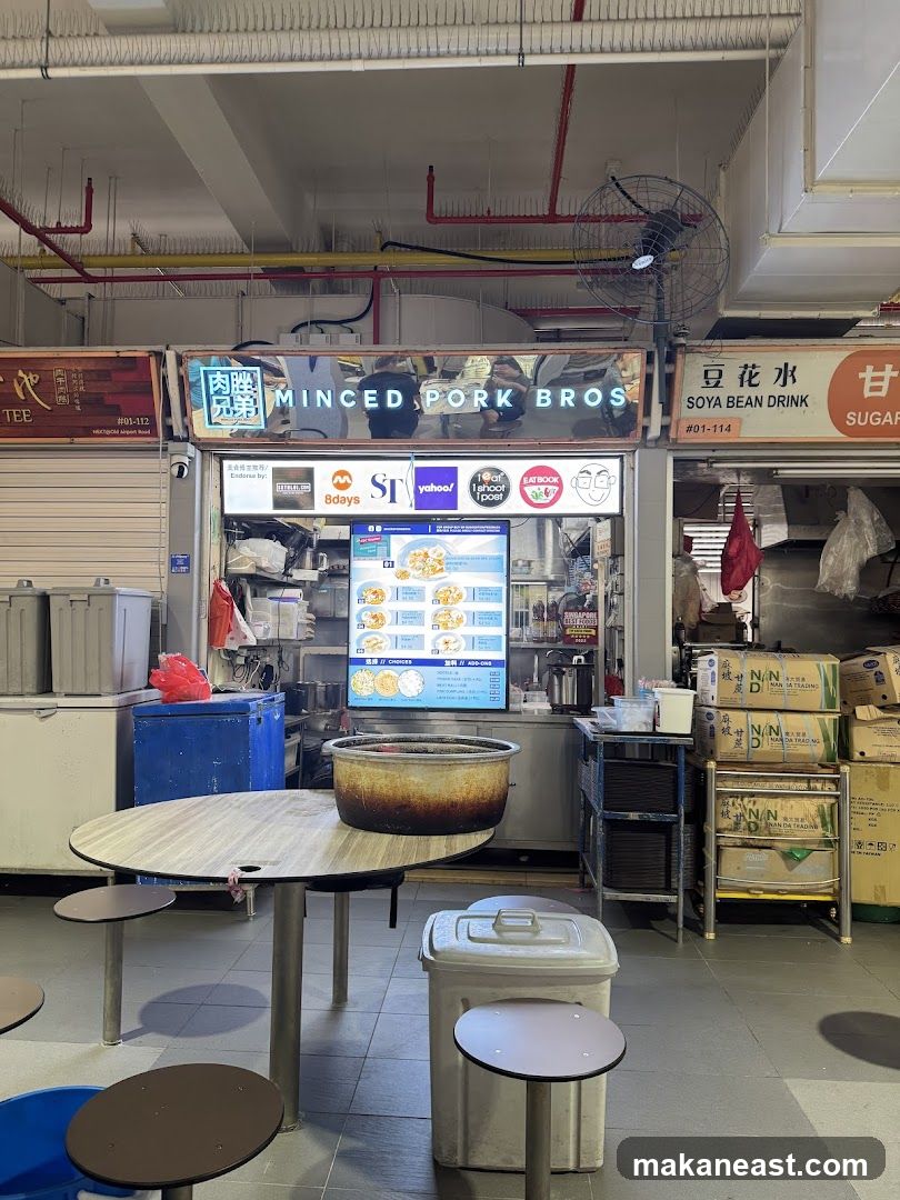 Minced Pork Bros Stall