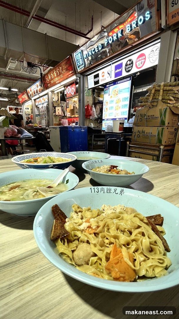 Minced Pork Noodles