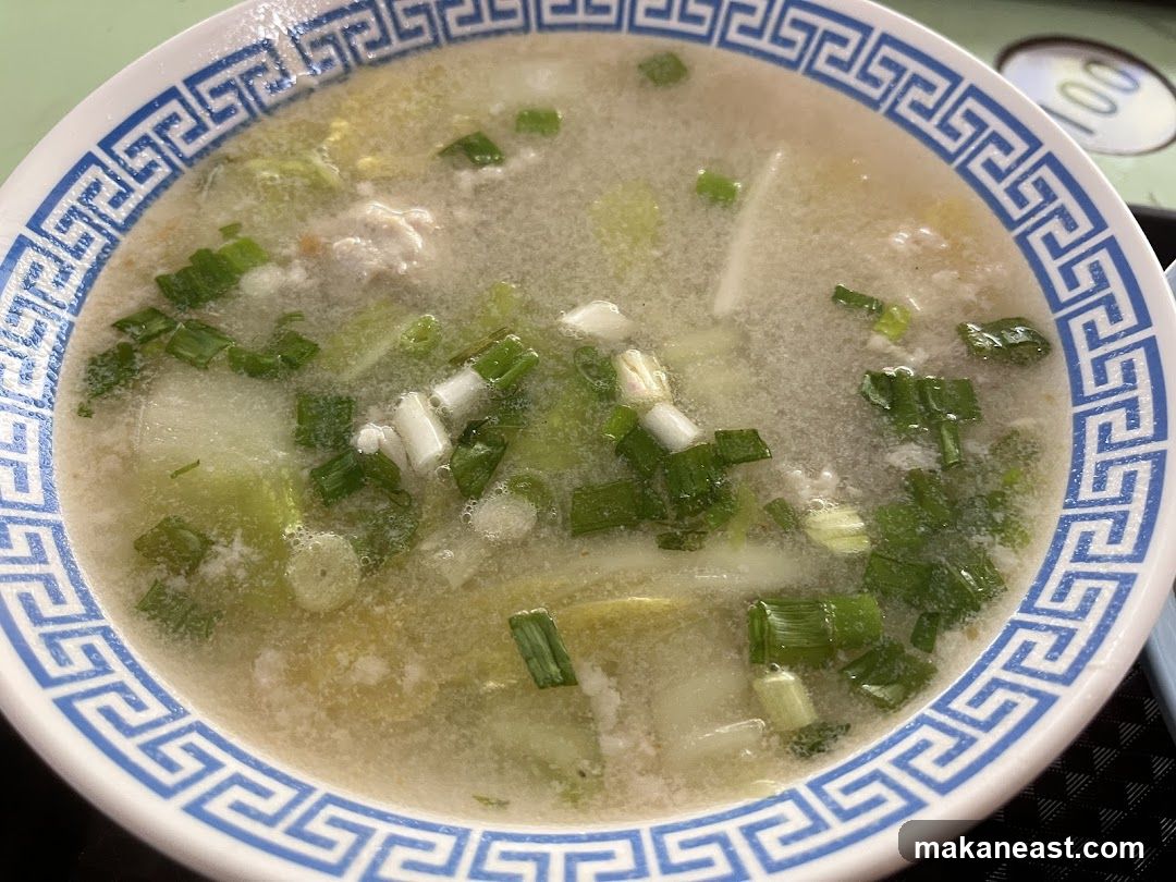 Soup with Green Onions