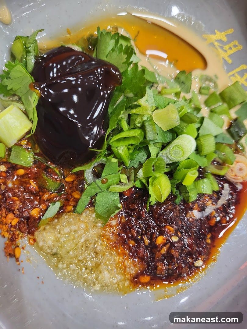 Spicy Noodle Toppings