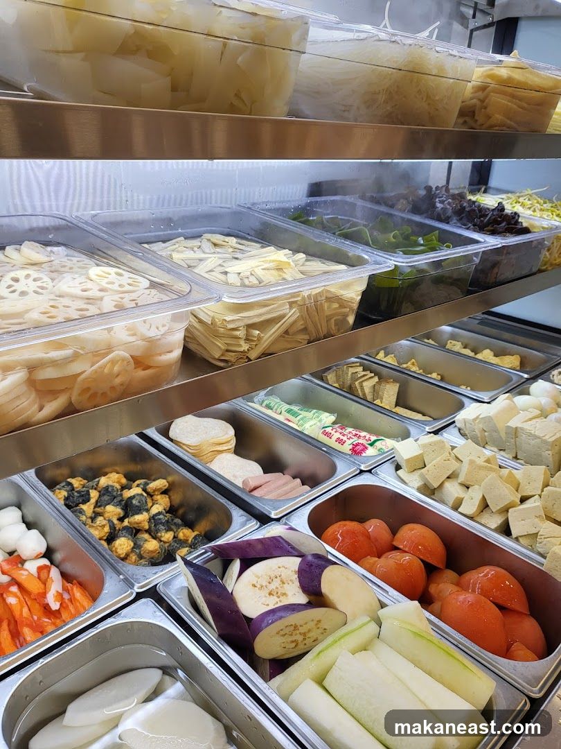 Buffet Food Display