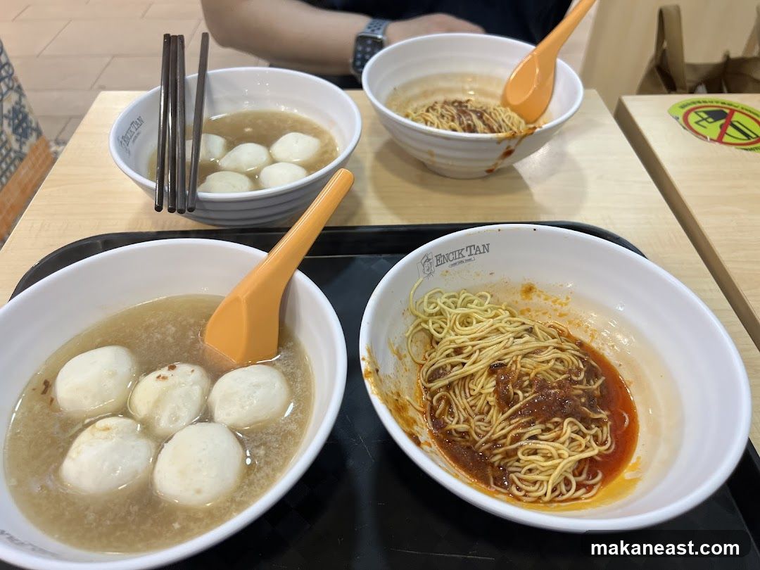 Noodles and Fish Balls