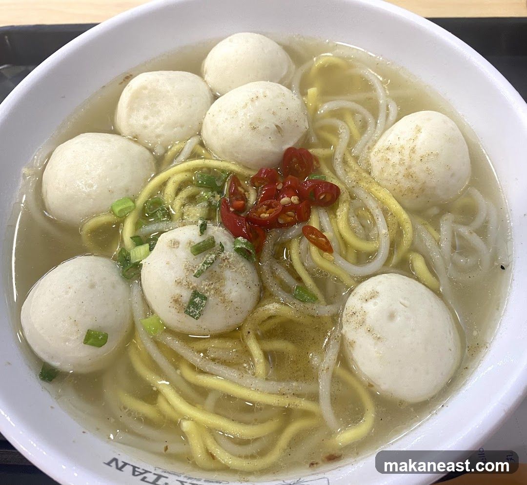 Fish Ball Noodles
