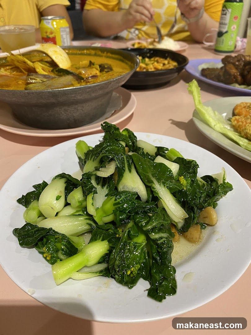 Stir-fried Bok Choy