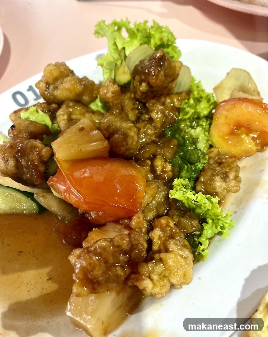 Sweet and Sour Pork Dish