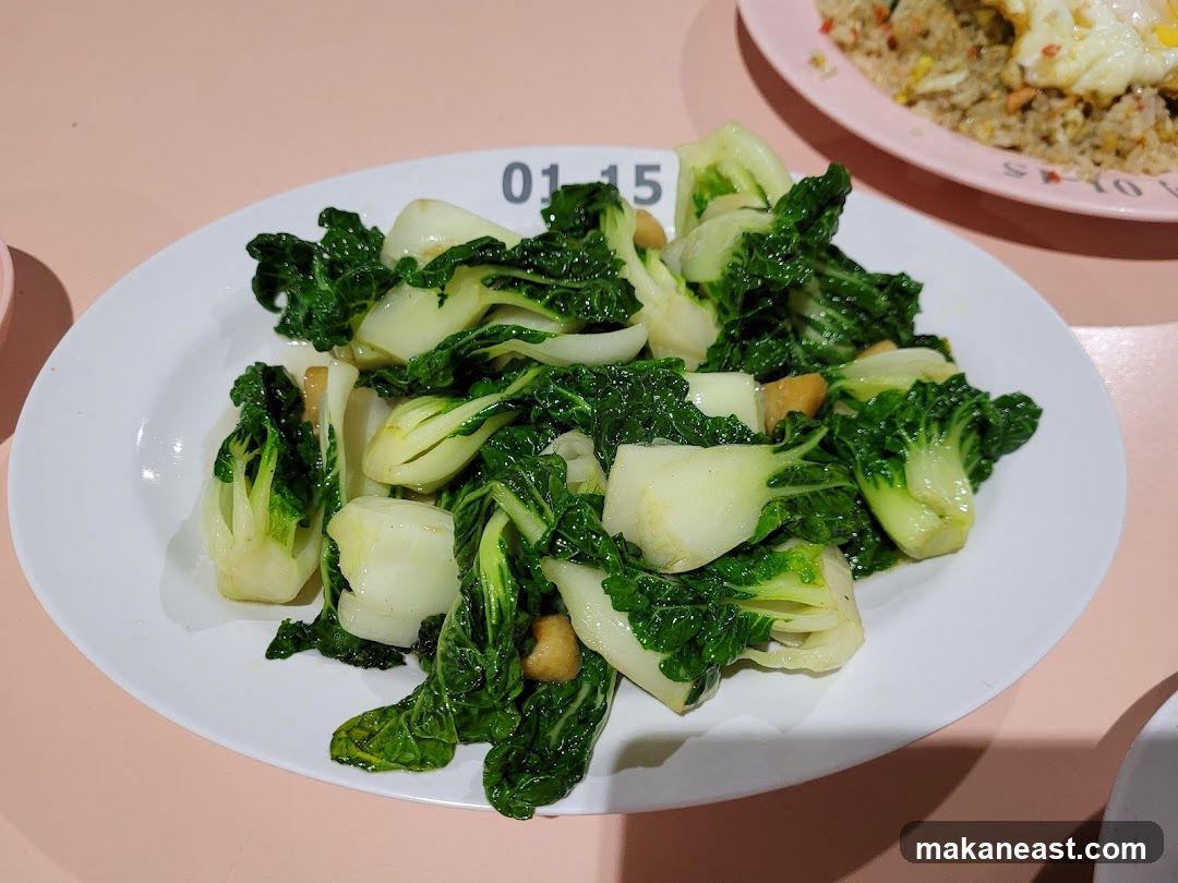 Stir-fried Bok Choy