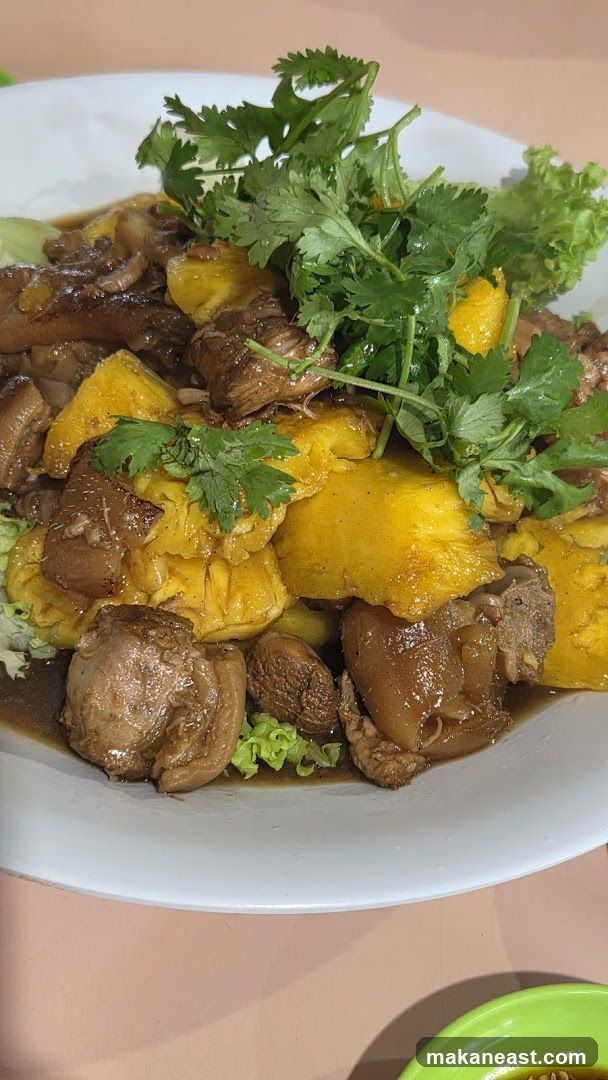 Braised Pork Belly with Pumpkin