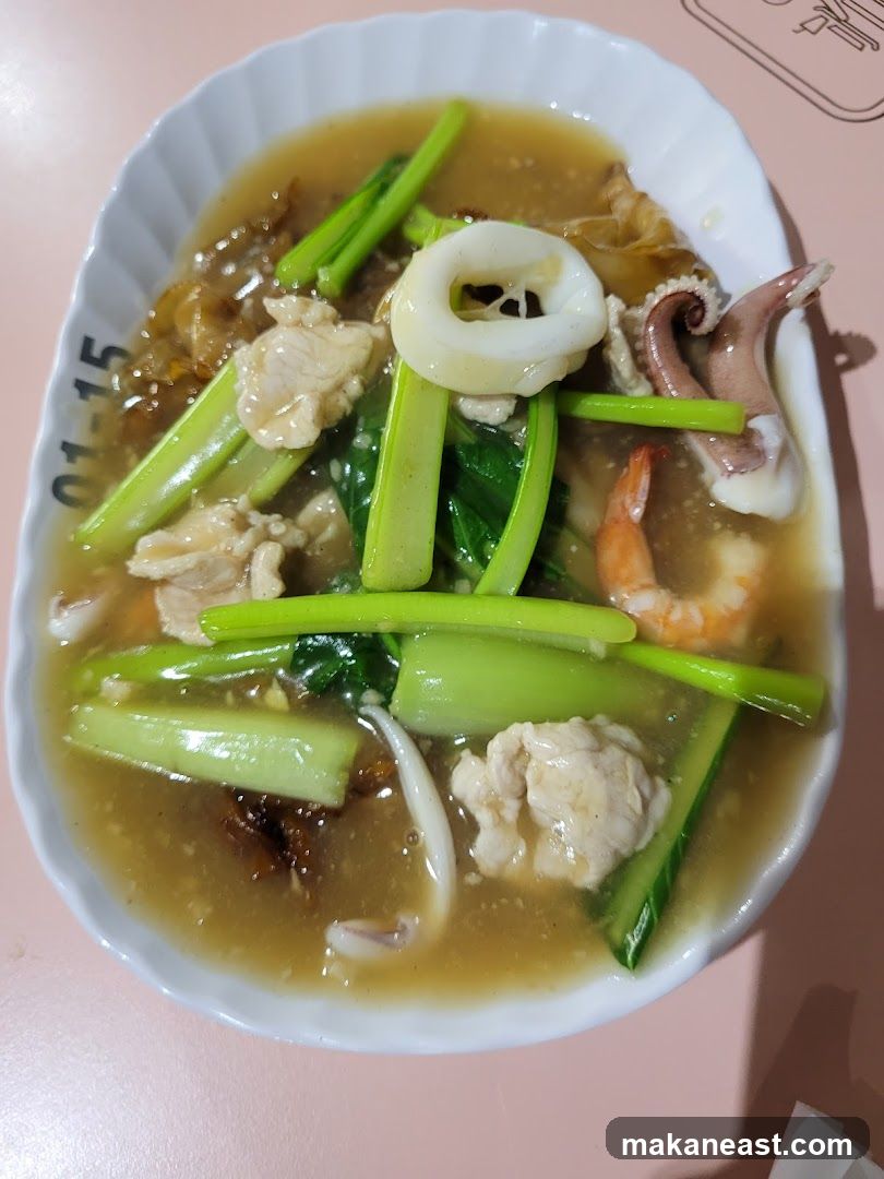 Seafood and Pork Noodles