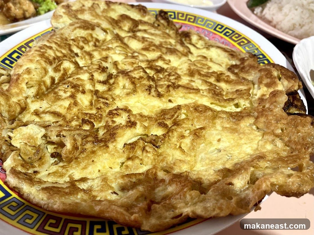 Omelet on a Plate