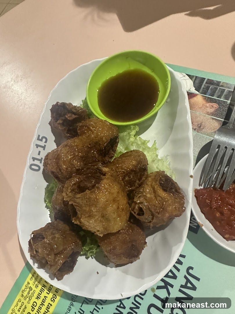 Fried Rolls with Dipping Sauce