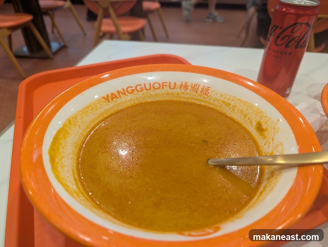 Soup and Coca-Cola
