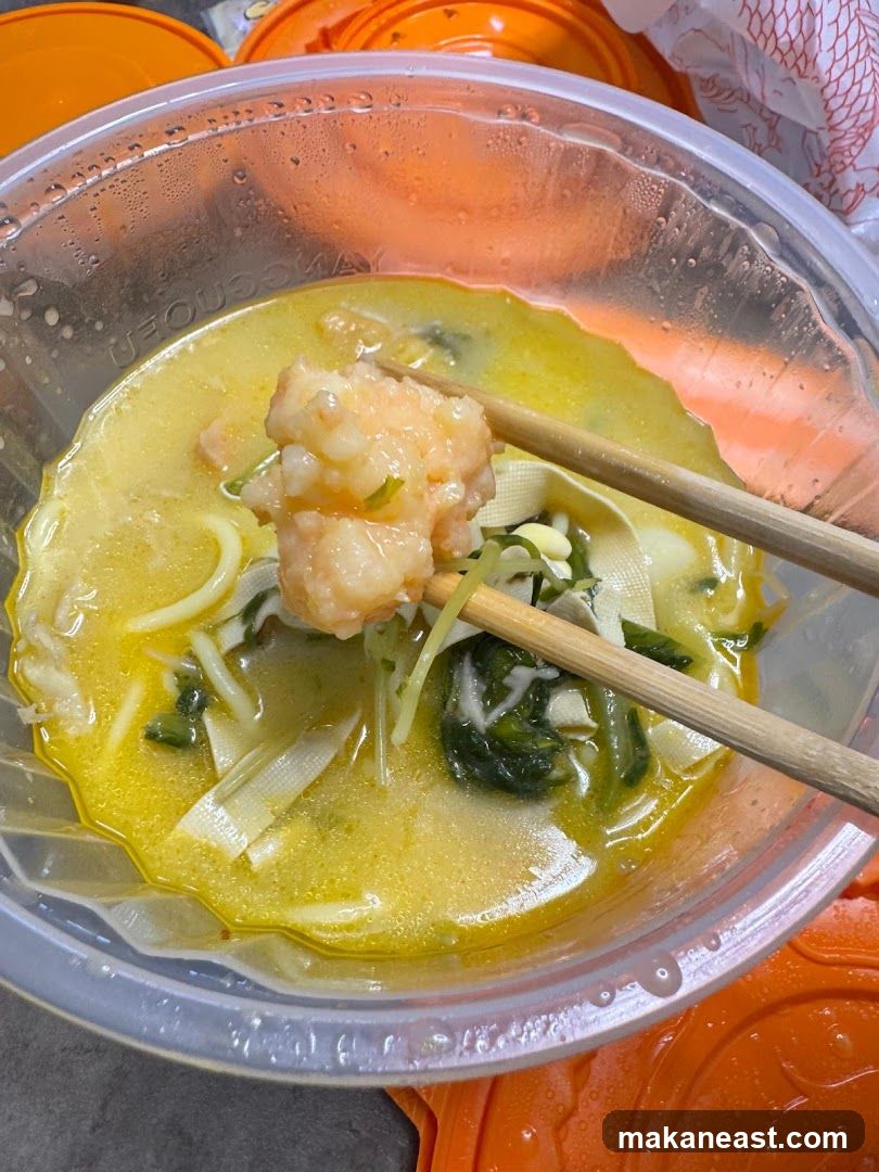 Shrimp and Noodle Soup
