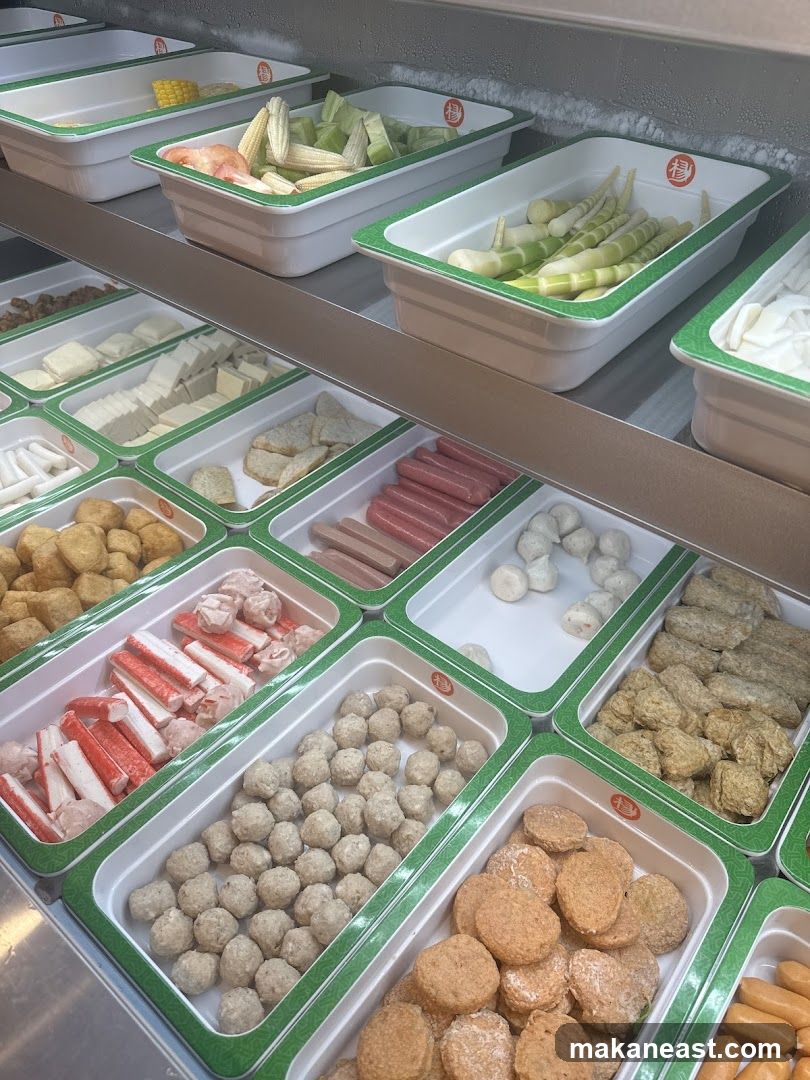 Assortment of Hot Pot Ingredients