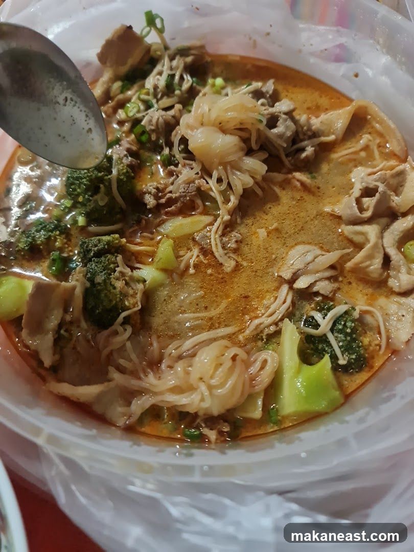 Spicy Noodle Soup