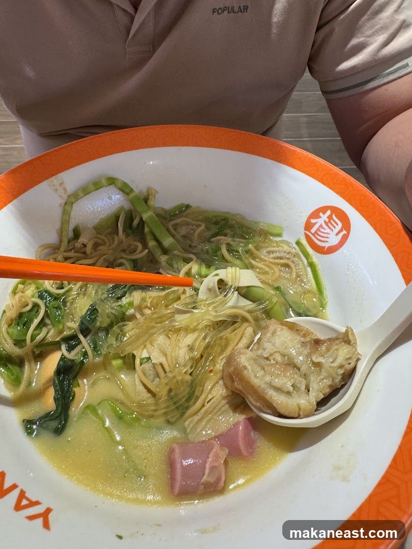 Noodle Soup Dish