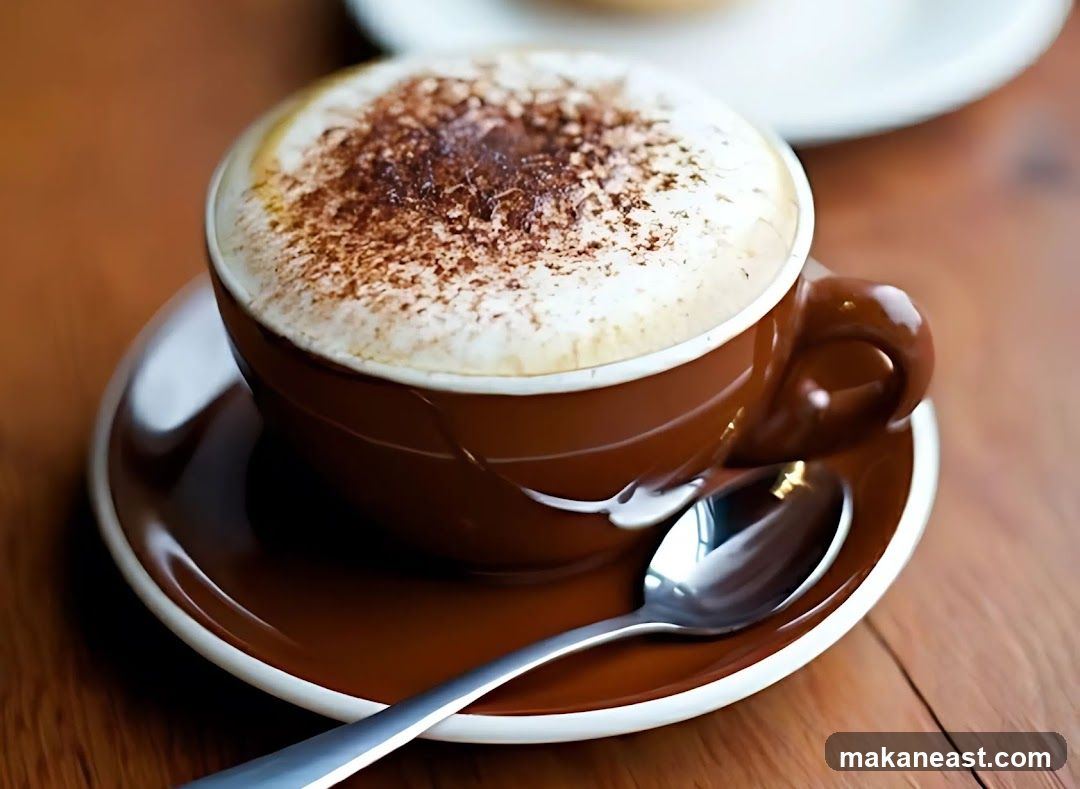 Cappuccino with Chocolate Dusting