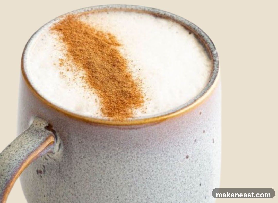 Cinnamon latte
