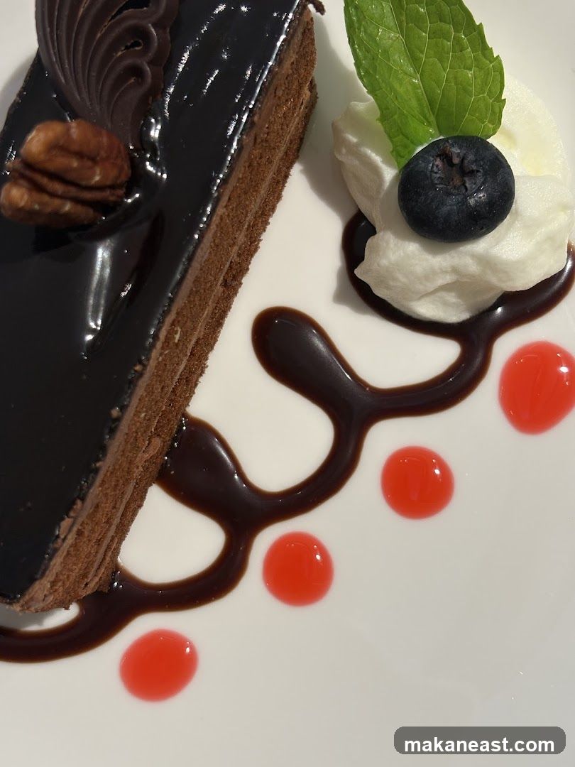 Chocolate Cake Slice
