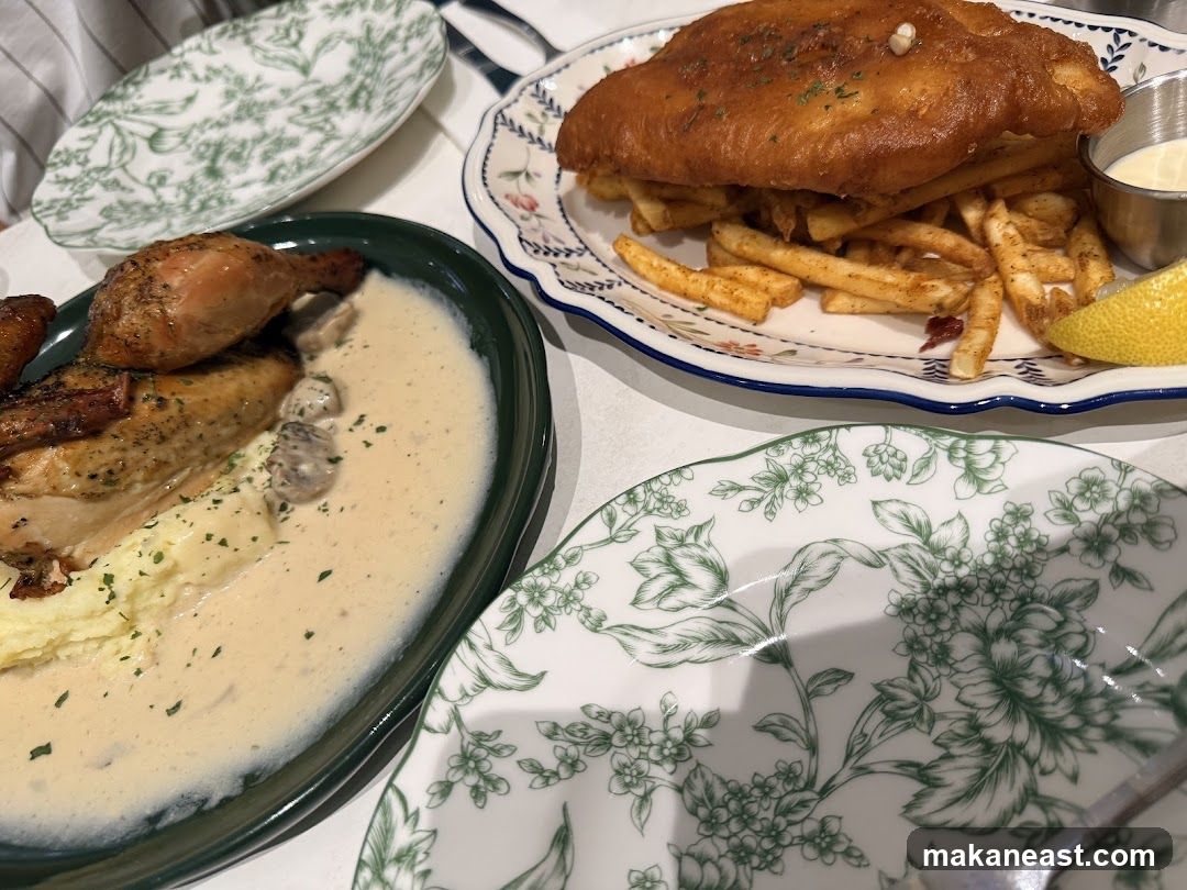 Chicken and Fish Dishes