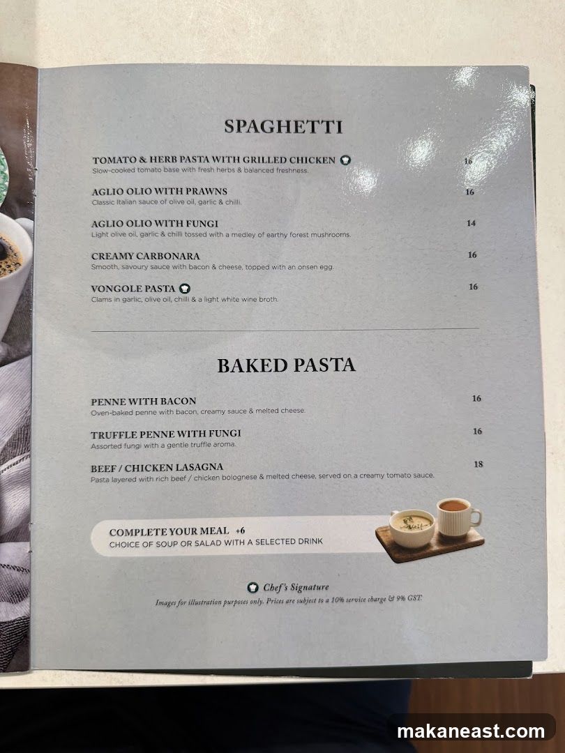 SPAGHETTI & BAKED PASTA