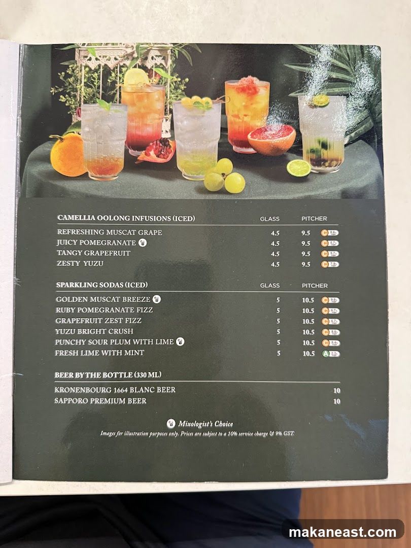 Camellia Oolong Infusions & Sparkling Sodas