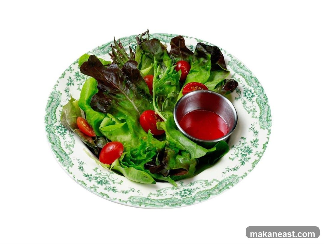 Salad with Dressing