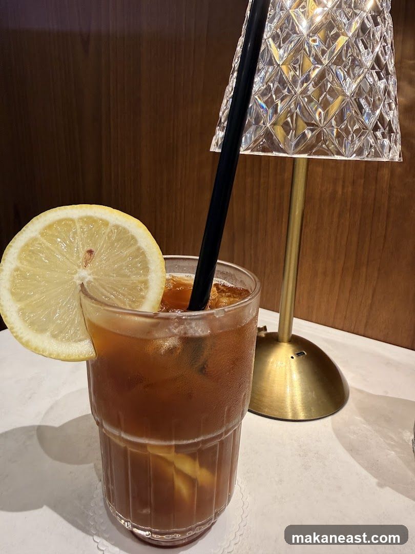 Iced Tea with Lemon