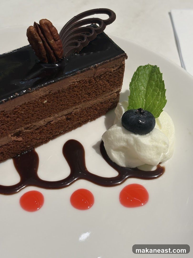 Chocolate Cake Slice