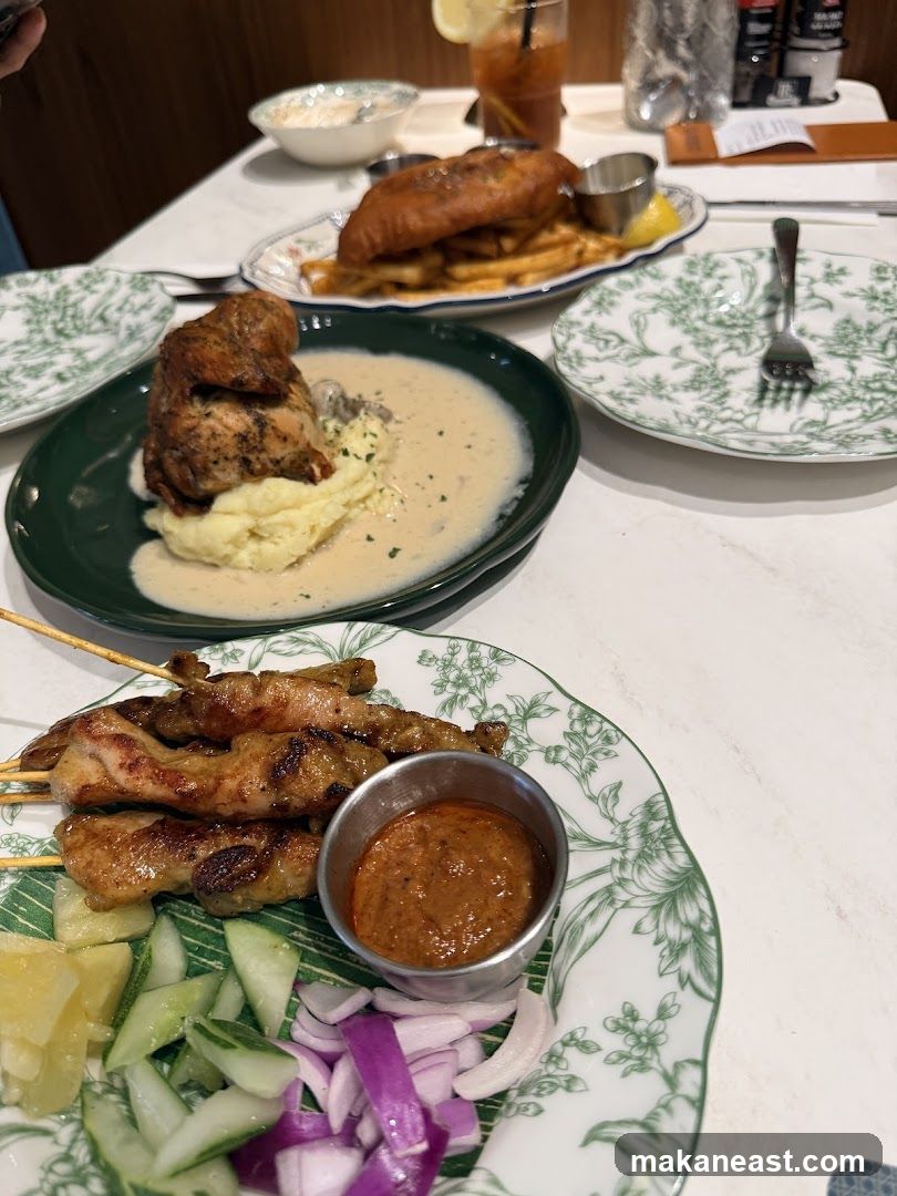 Table with food
