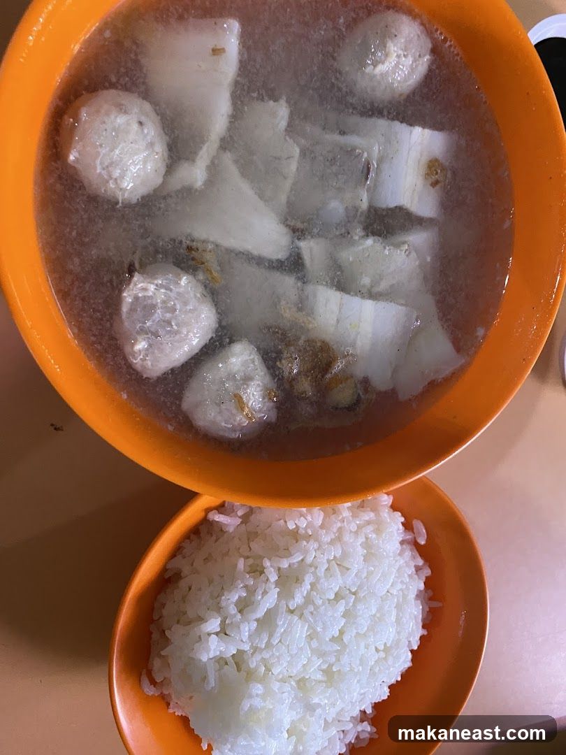 Old Airport Road Mixed Pork Soup