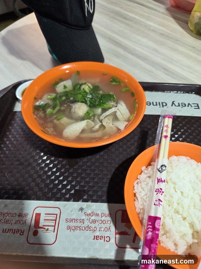 Old Airport Road Mixed Pork Soup